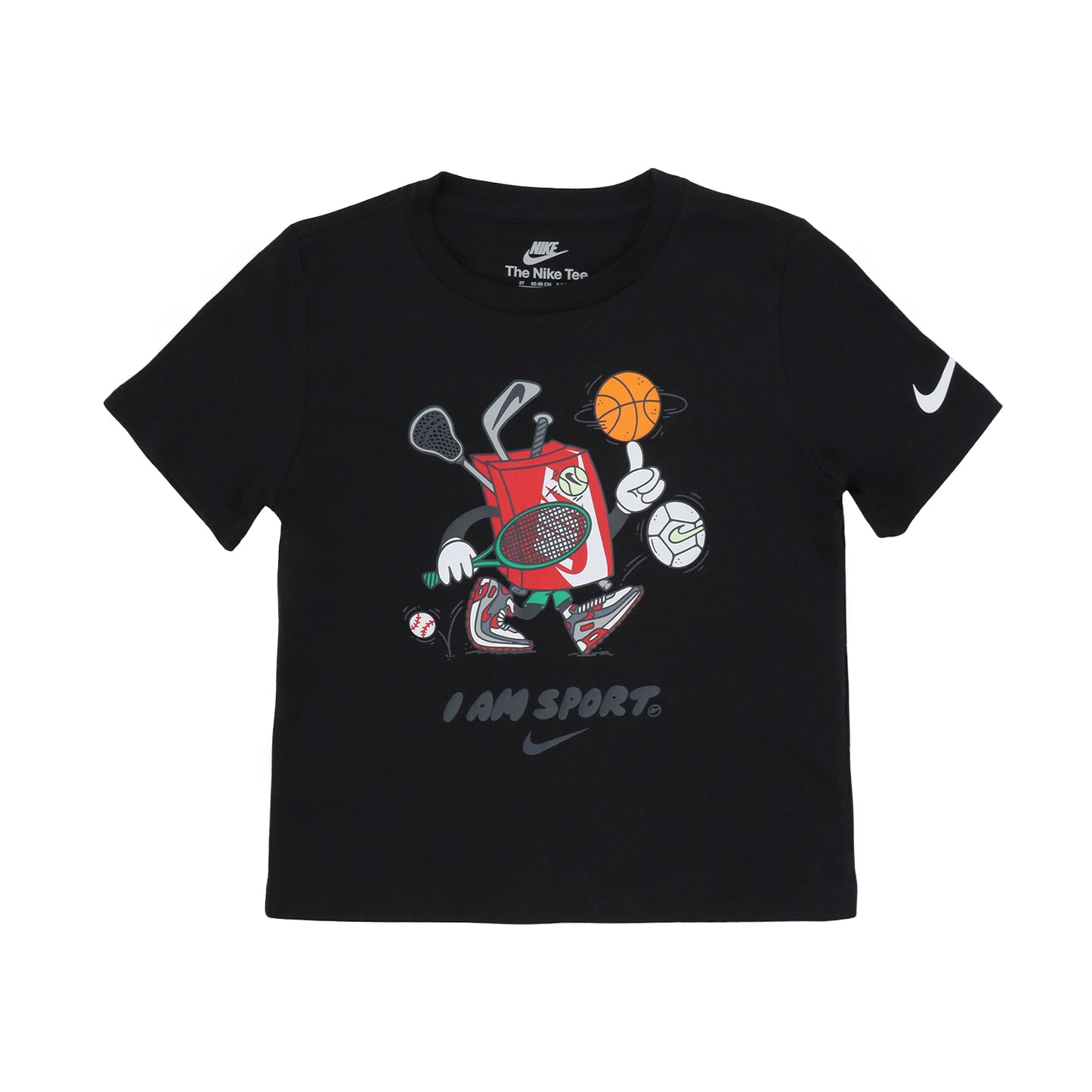 【公式限定】トドラー(90-100cm)  NIKE(ナイキ) 半袖Tシャツ NKB I AM SPORT BOXY GRAPHIC TE
