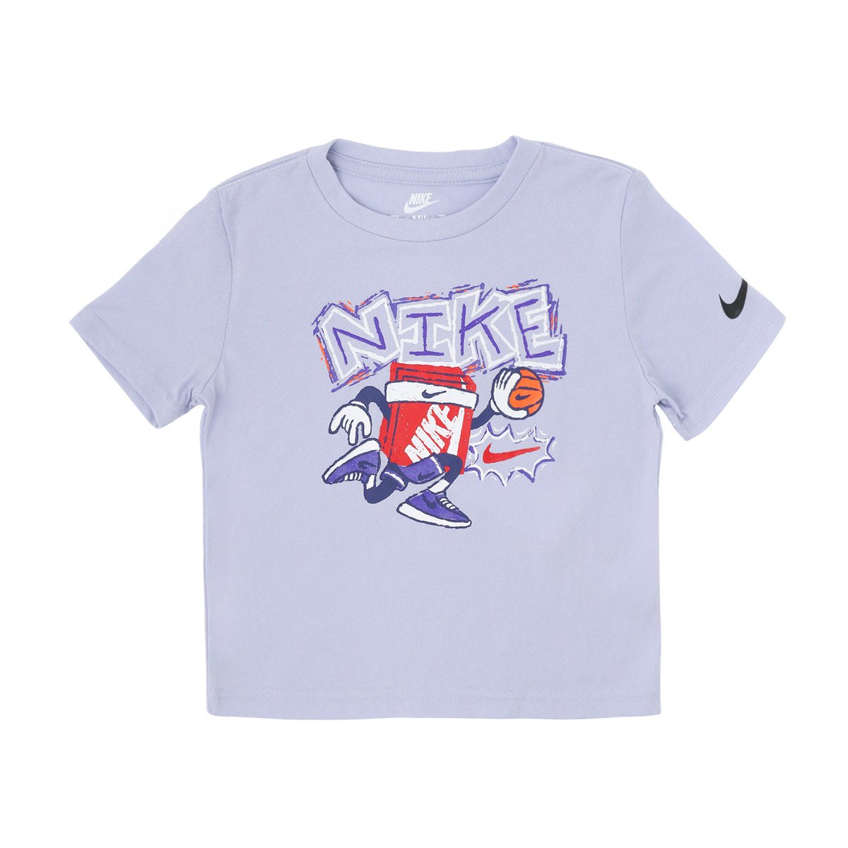 トドラー(90-100cm) NIKE(ナイキ) 半袖Tシャツ NKB CHALKY BOXY BBALL 