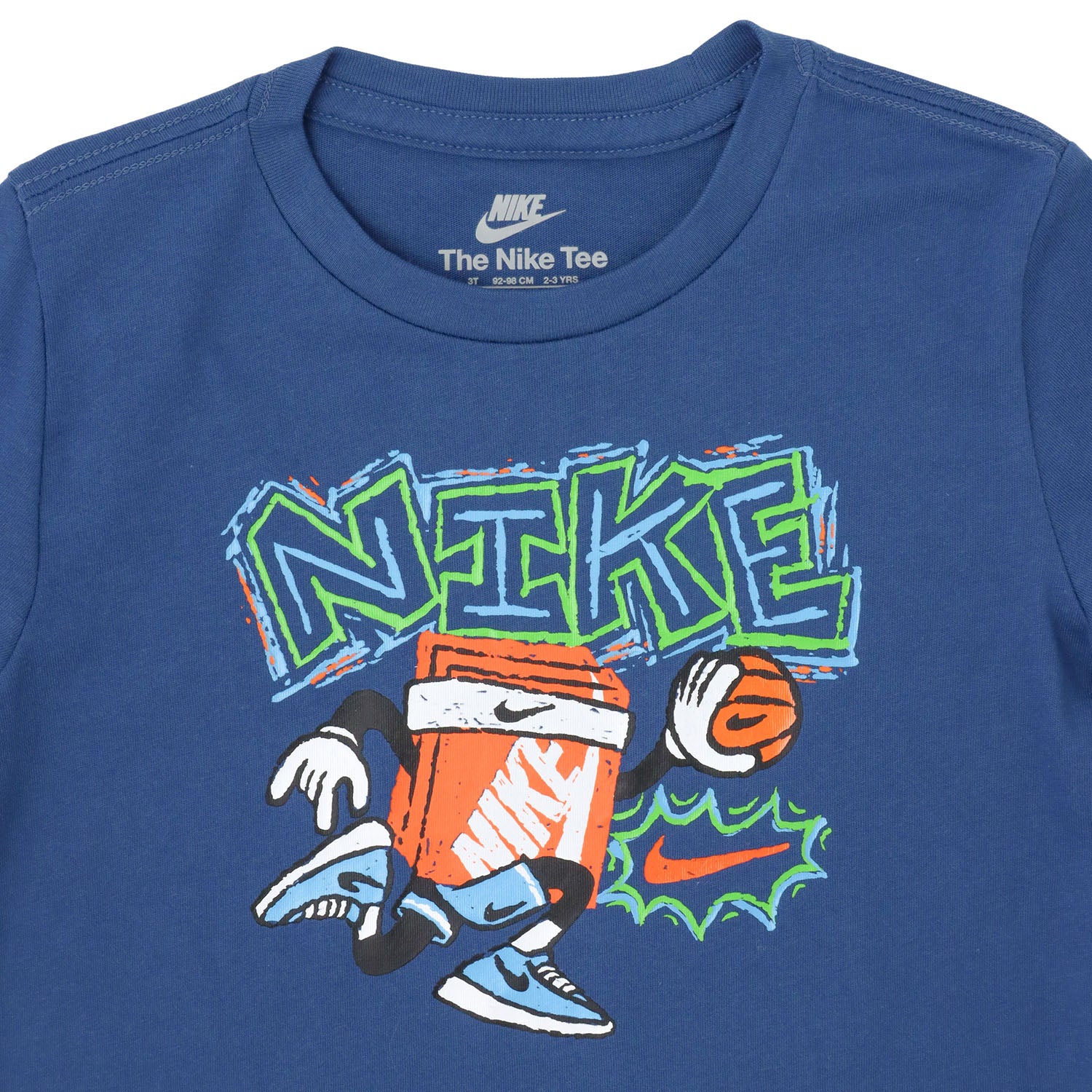 トドラー(90-100cm) NIKE(ナイキ) 半袖Tシャツ NKB CHALKY BOXY BBALL