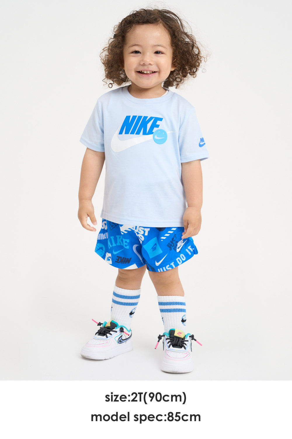 トドラー(90-100cm)  NIKE(ナイキ) セットアップ NKB B NSW ITZ AOP SHORT SET