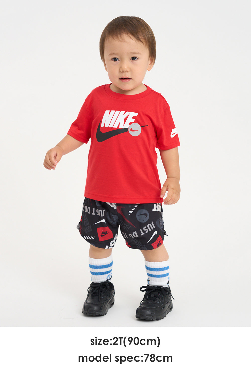 トドラー(90-100cm)  NIKE(ナイキ) セットアップ NKB B NSW ITZ AOP SHORT SET
