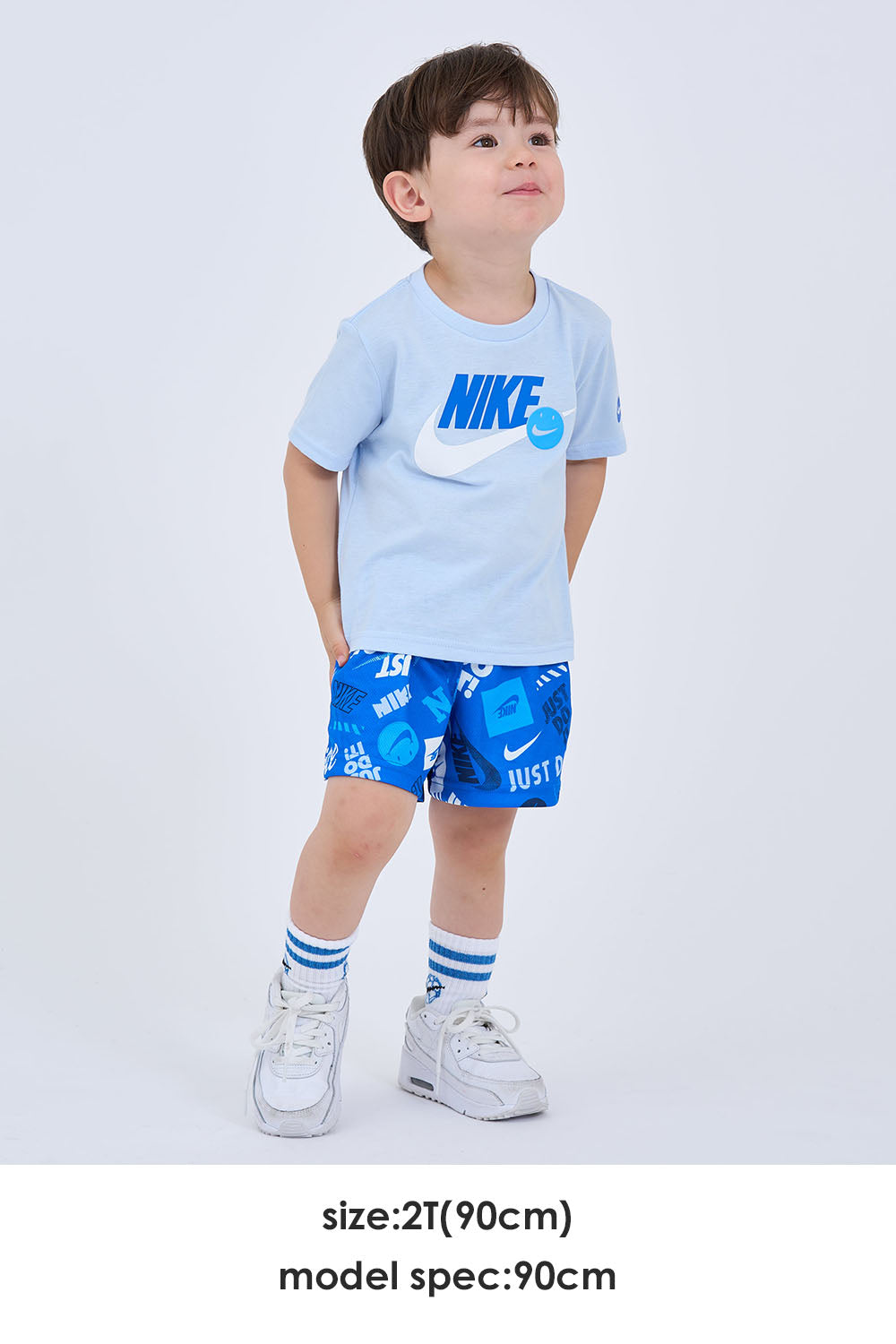 トドラー(90-100cm)  NIKE(ナイキ) セットアップ NKB B NSW ITZ AOP SHORT SET