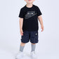 トドラー(90-100cm)  NIKE(ナイキ) セットアップ NKB B NK AIR AOP CARGO SHORT S