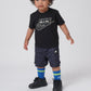 トドラー(90-100cm)  NIKE(ナイキ) セットアップ NKB B NK AIR AOP CARGO SHORT S