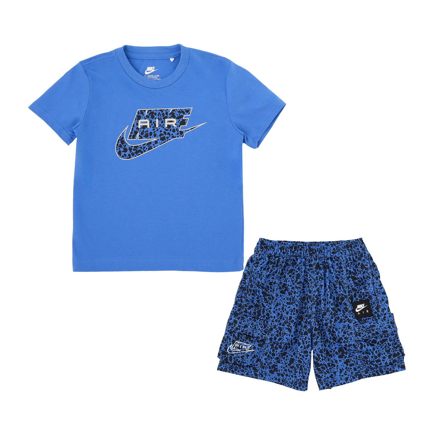 トドラー(90-100cm)  NIKE(ナイキ) セットアップ NKB B NK AIR AOP CARGO SHORT S