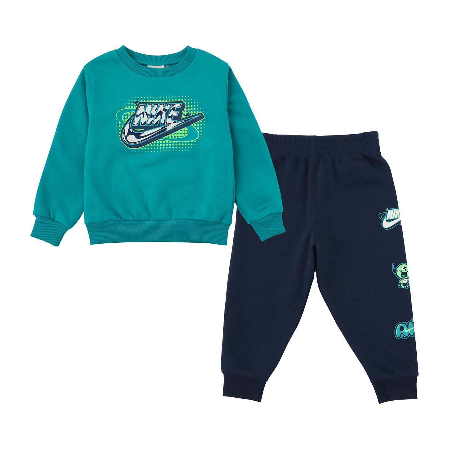 トドラー(90-100cm)  NIKE(ナイキ) セットアップ NKB B NSW BRAND A FLC CREW SET