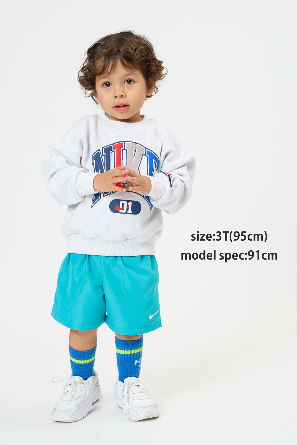 トドラー(90-100cm)  NIKE(ナイキ) トレーナー NKB B NSW MULTISPORT FLC CREW