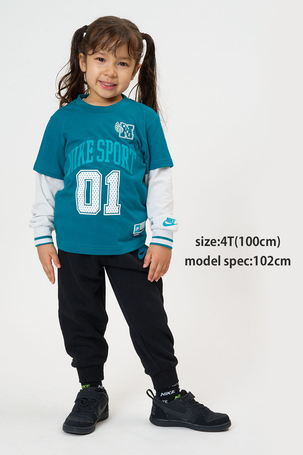 トドラー(90-100cm)  NIKE(ナイキ) 長袖Tシャツ NKB MULTISPORT MIDTOWN LONG SL