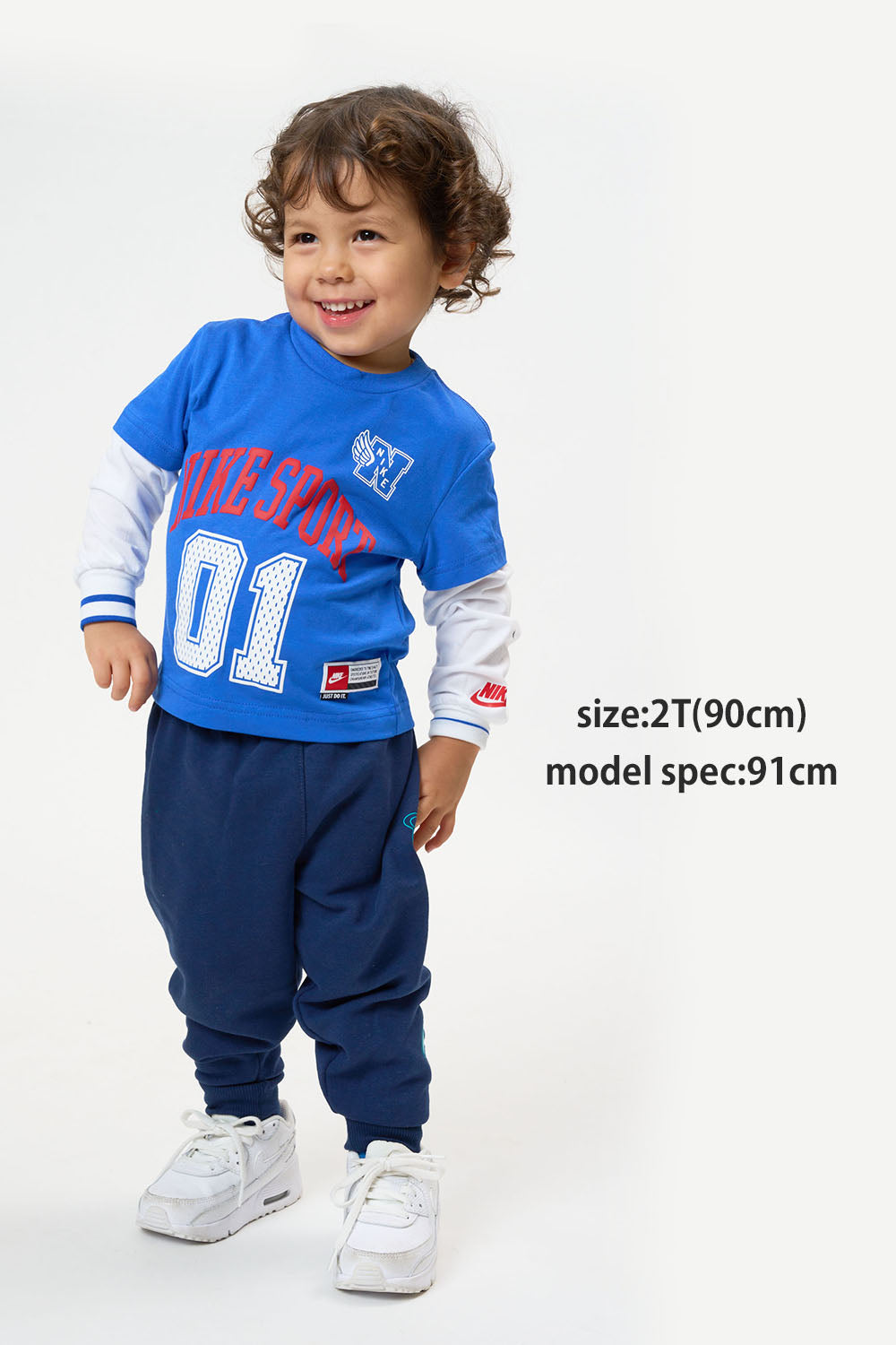 トドラー(90-100cm)  NIKE(ナイキ) 長袖Tシャツ NKB MULTISPORT MIDTOWN LONG SL