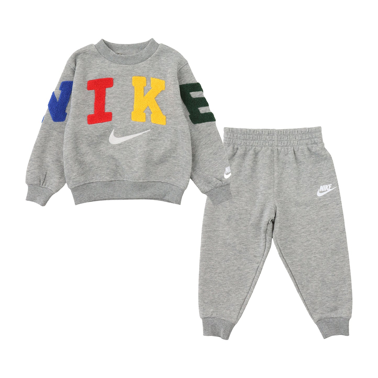 トドラー(90-100cm)  NIKE(ナイキ) セットアップ NKN FLEECE CREW JOGGER SET