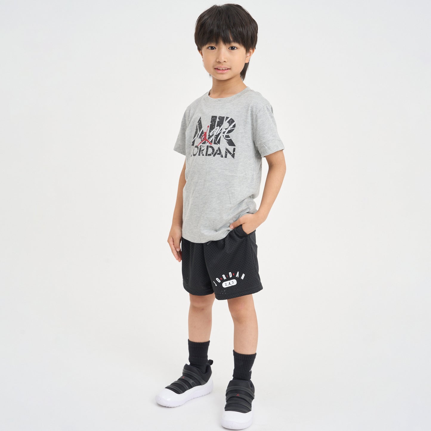 キッズ(105-120cm) Tシャツ JORDAN(ジョーダン) JDB AIR JORDAN FLIGHT TEE