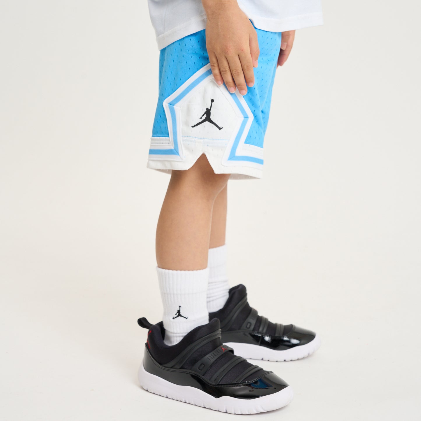 【公式限定】キッズ(105-120cm)  JORDAN(ジョーダン) ハーフパンツ JDB MJ DF SPORT DIAMOND SHORT