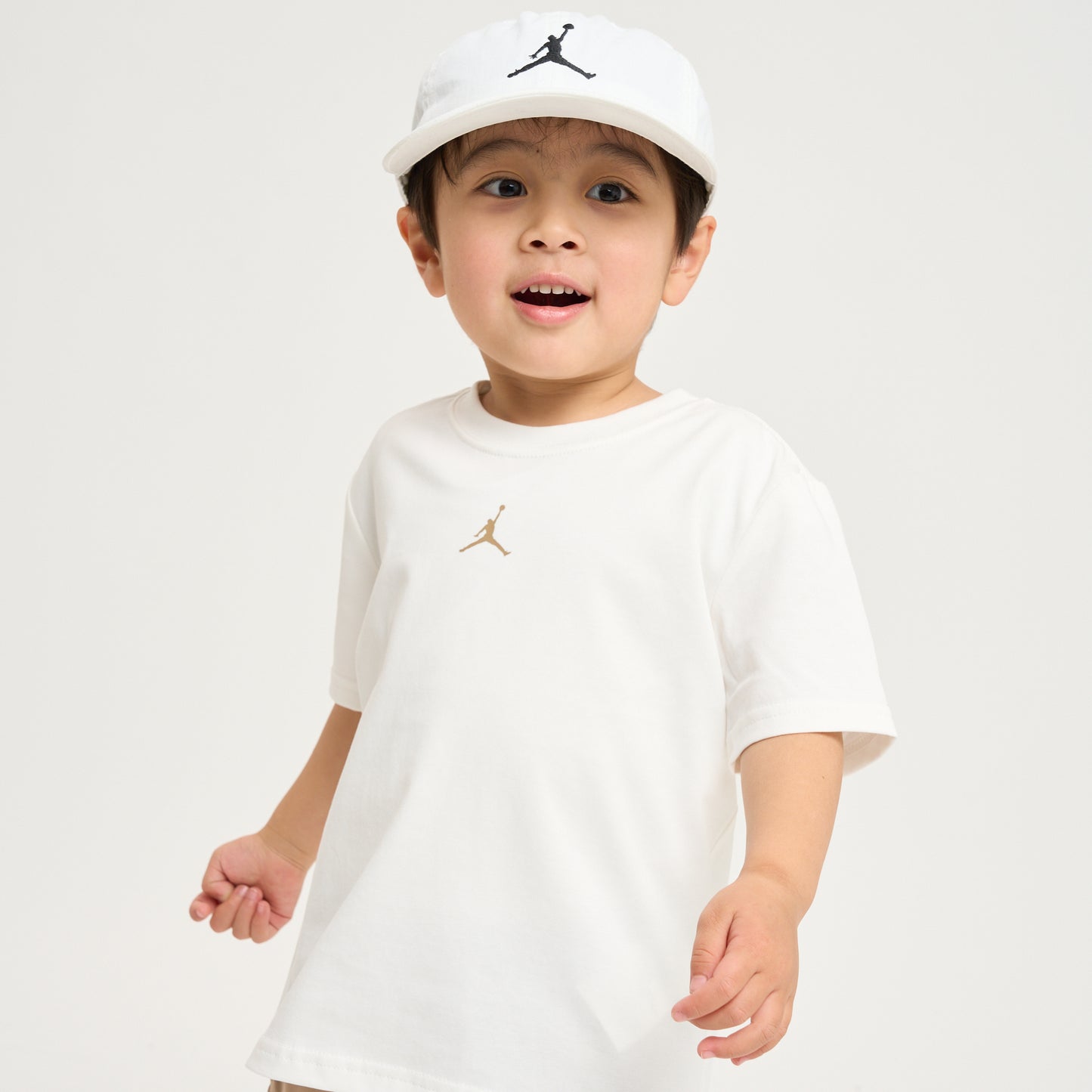 【公式限定】キッズ(105-120cm)  JORDAN(ジョーダン) セットアップ JDB JUMPMAN WOVEN PLAY SHORT S
