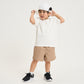 【公式限定】キッズ(105-120cm)  JORDAN(ジョーダン) セットアップ JDB JUMPMAN WOVEN PLAY SHORT S