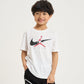 【公式限定】キッズ(105-120cm)  JORDAN(ジョーダン) 半袖Tシャツ JDB JUMPMAN SWOOSH INTERSECTIO