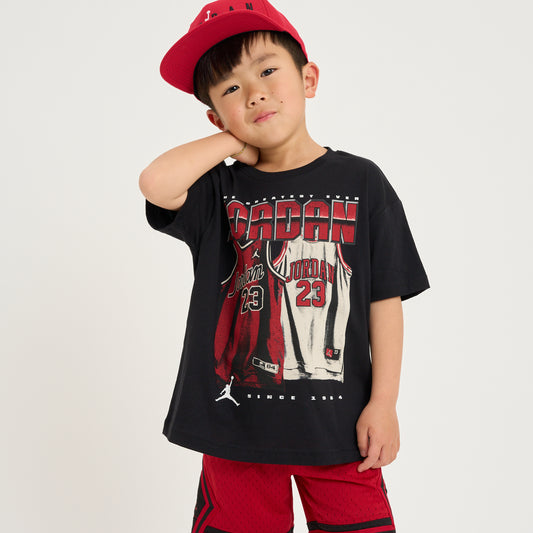 キッズ(105-120cm)  JORDAN(ジョーダン) 半袖Tシャツ JDB HOME AND AWAY