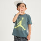 【公式限定】キッズ(105-120cm)  JORDAN(ジョーダン) 半袖Tシャツ JDB JUMPMAN GRID BLUR