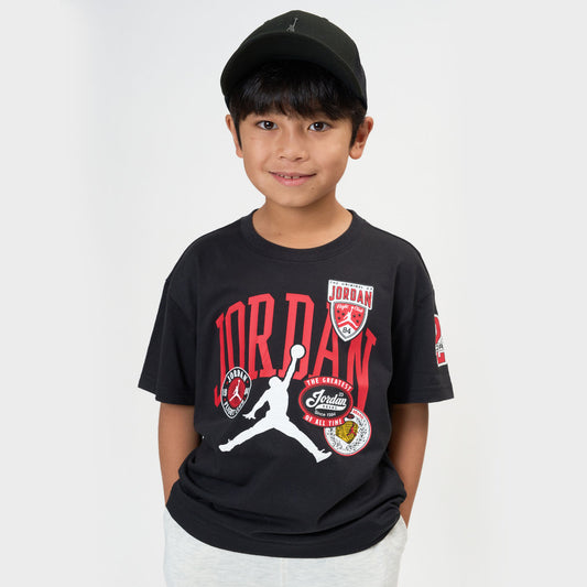 キッズ(105-120cm)  JORDAN(ジョーダン) 半袖Tシャツ JDB I23 HIGHWAY ARCH SS TEE