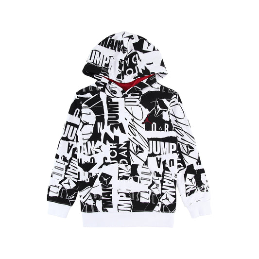 キッズ(105-120cm) トレーナー/パーカー JORDAN(ジョーダン) JDB ESSENTIALS AOP PO