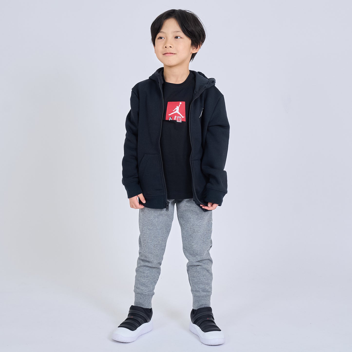 キッズ(105-120cm) アウター JORDAN(ジョーダン) JDB ESSENTIALS FZ HOODIE