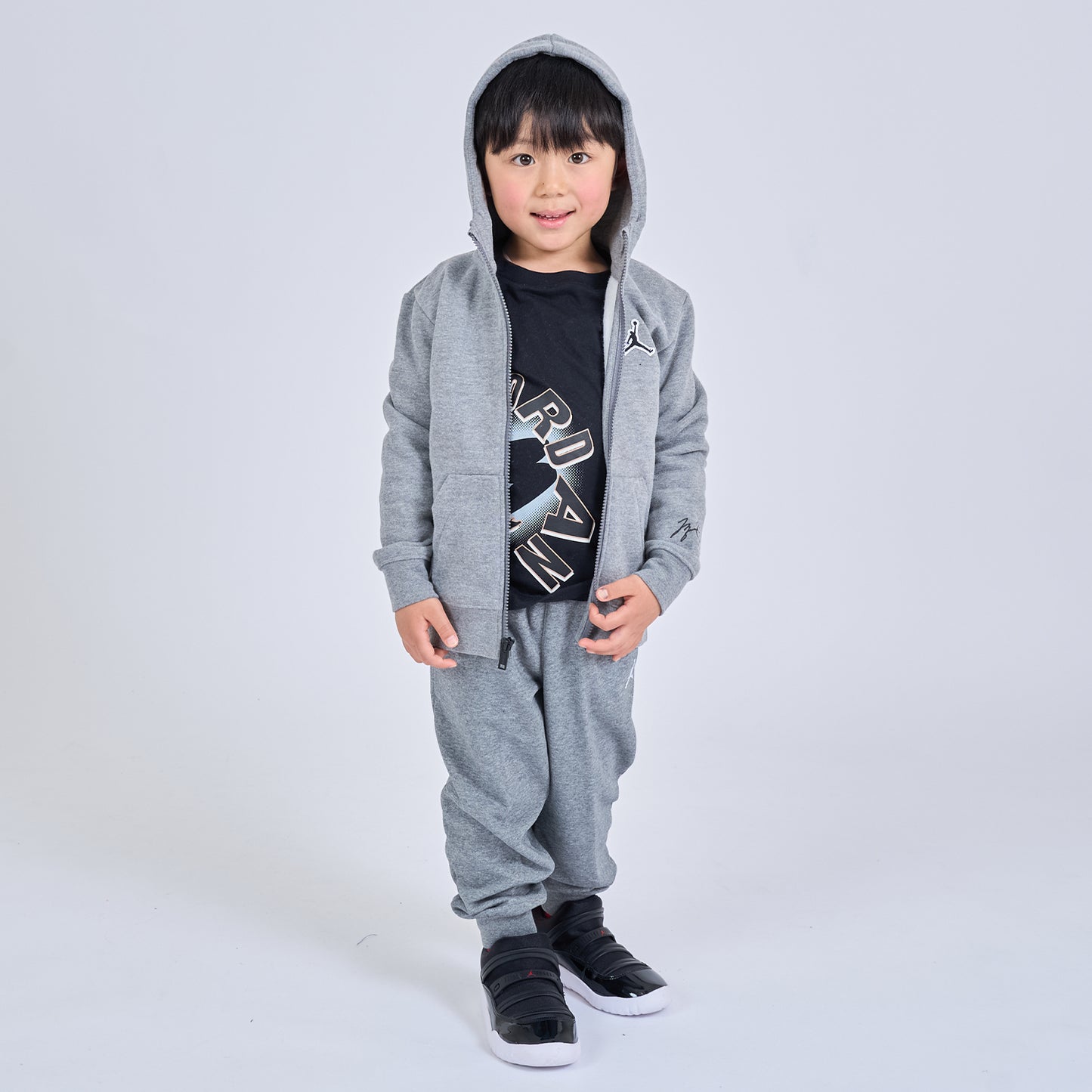 キッズ(105-120cm) アウター JORDAN(ジョーダン) JDB ESSENTIALS FZ HOODIE