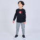 キッズ(105-120cm) Tシャツ JORDAN(ジョーダン) JDB AIR STACKED L/S TEE