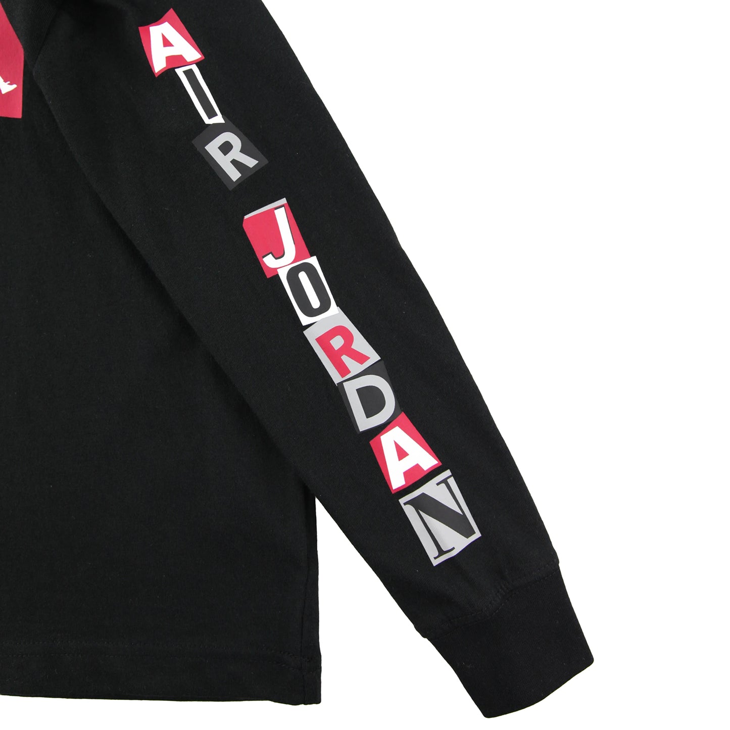 キッズ(105-120cm) Tシャツ JORDAN(ジョーダン) JDB AIR STACKED L/S TEE