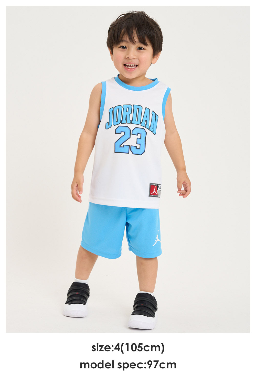 キッズ(105-120cm)  JORDAN(ジョーダン) セットアップ JDN JORDAN 23 JERSEY SET