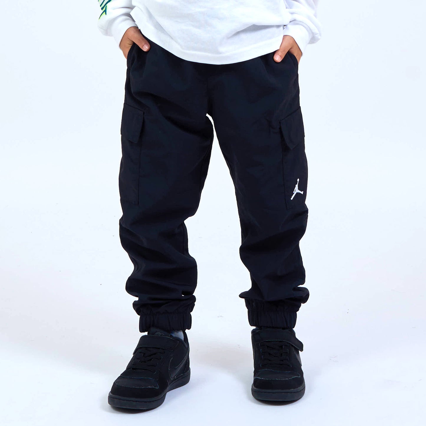 キッズ(105-120cm) パンツ JORDAN(ジョーダン) JDB MJ DOUBLE CARGO PANT