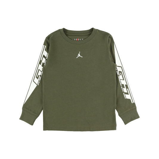 キッズ(105-120cm) Tシャツ JORDAN(ジョーダン) JDB MVP FLIGHT SLEEVE LS TEE
