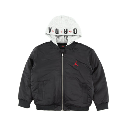 キッズ(105-120cm)  JORDAN(ジョーダン) ジャケット JDN BIG LOGO HOODED BOMBER