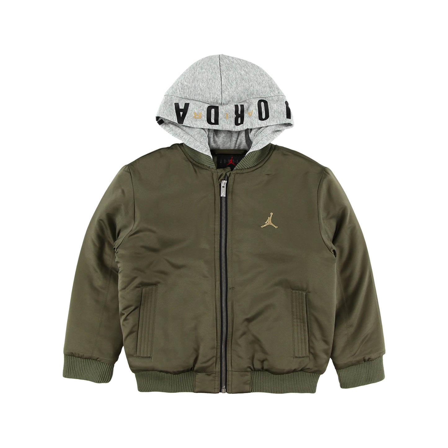 キッズ(105-120cm)  JORDAN(ジョーダン) ジャケット JDN BIG LOGO HOODED BOMBER