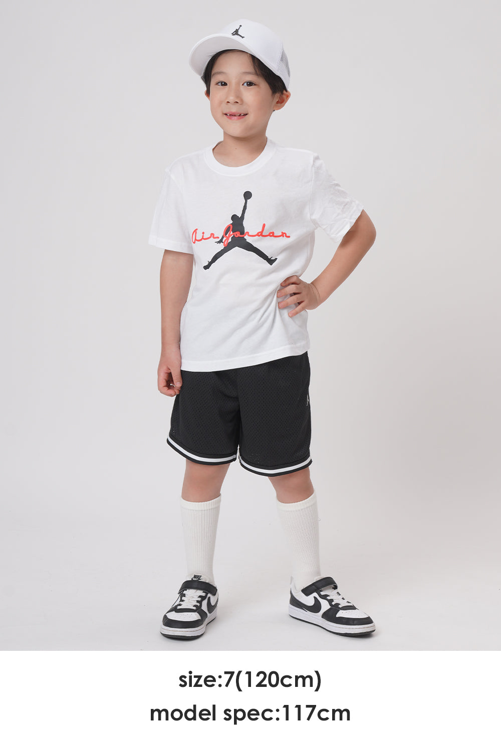 キッズ(105-120cm)  JORDAN(ジョーダン) ハーフパンツ JDB TAPING MESH SHORT