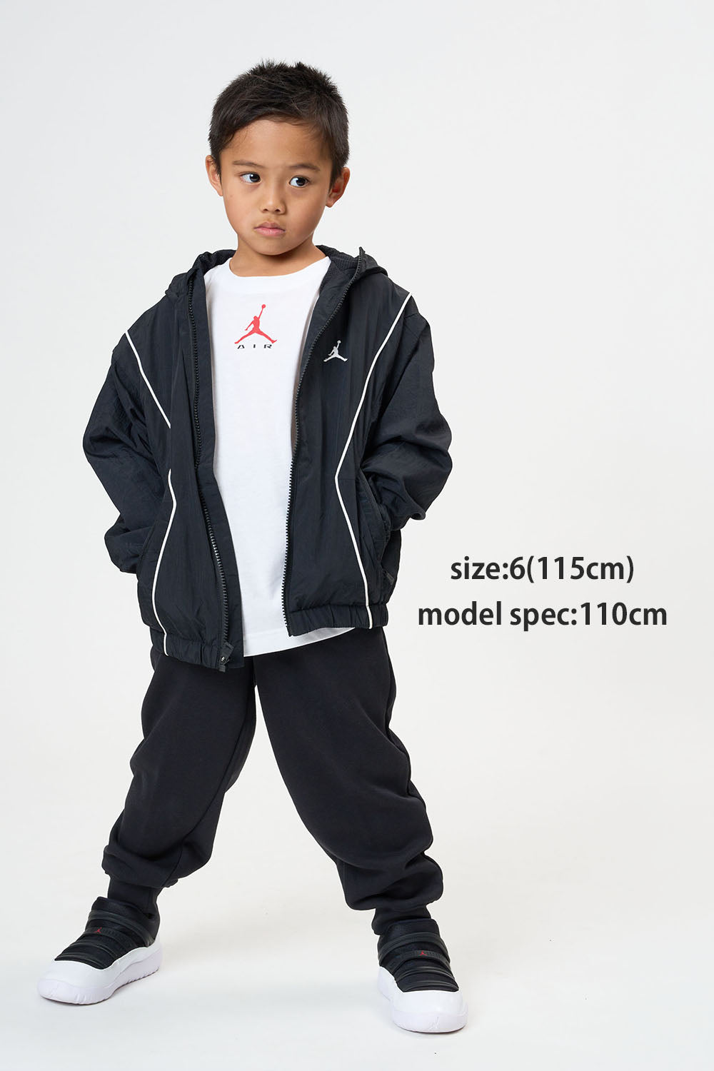キッズ(105-120cm)  JORDAN(ジョーダン) ジャケット JDB ESS DRAFT JACKET