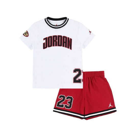 キッズ(105-120cm) セット商品 JORDAN(ジョーダン) JDB JORDAN PLAY-OFF MESH SHORT
