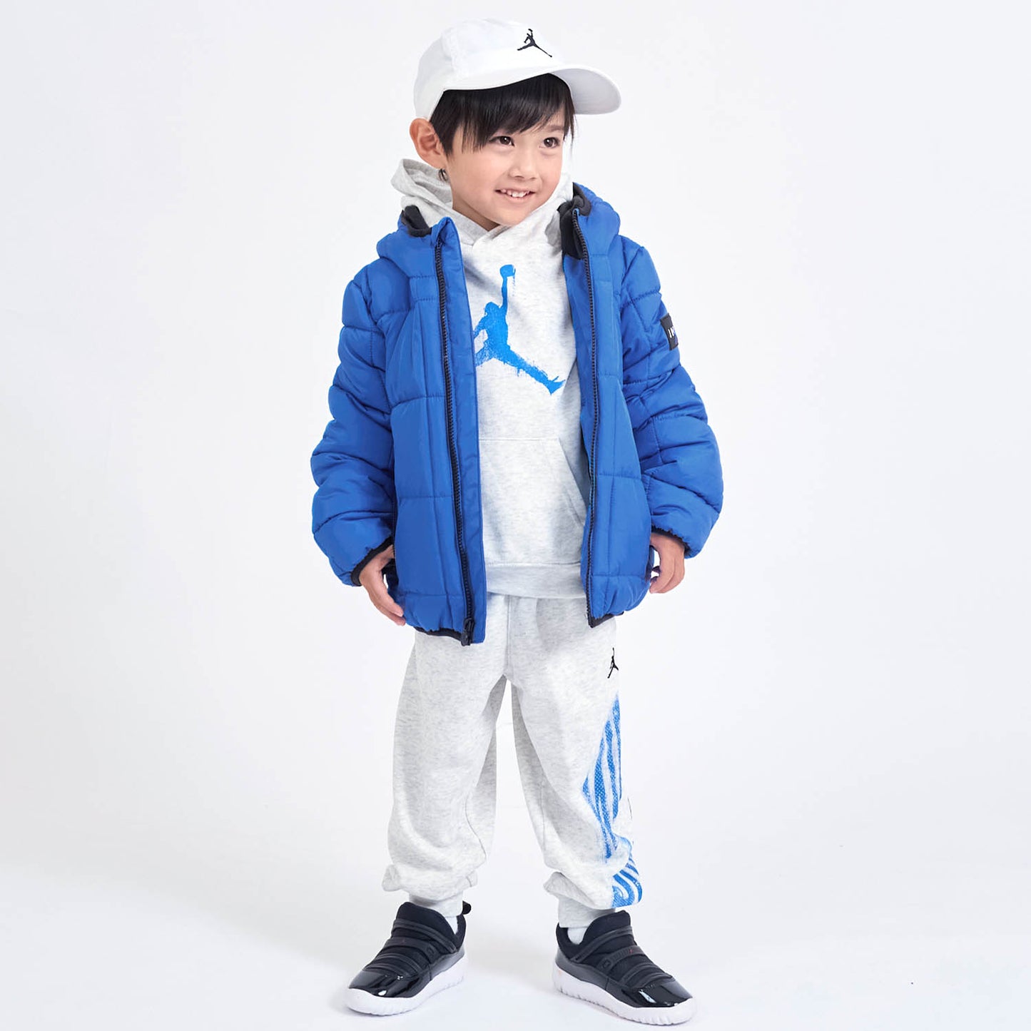 キッズ(105-120cm) アウター JORDAN(ジョーダン) JDN ESSENTIAL MDWT PUFFER