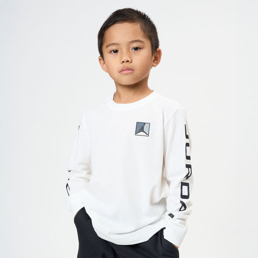 キッズ(105-120cm) Tシャツ JORDAN(ジョーダン) JDB MJ ESS BASELINE LS TEE