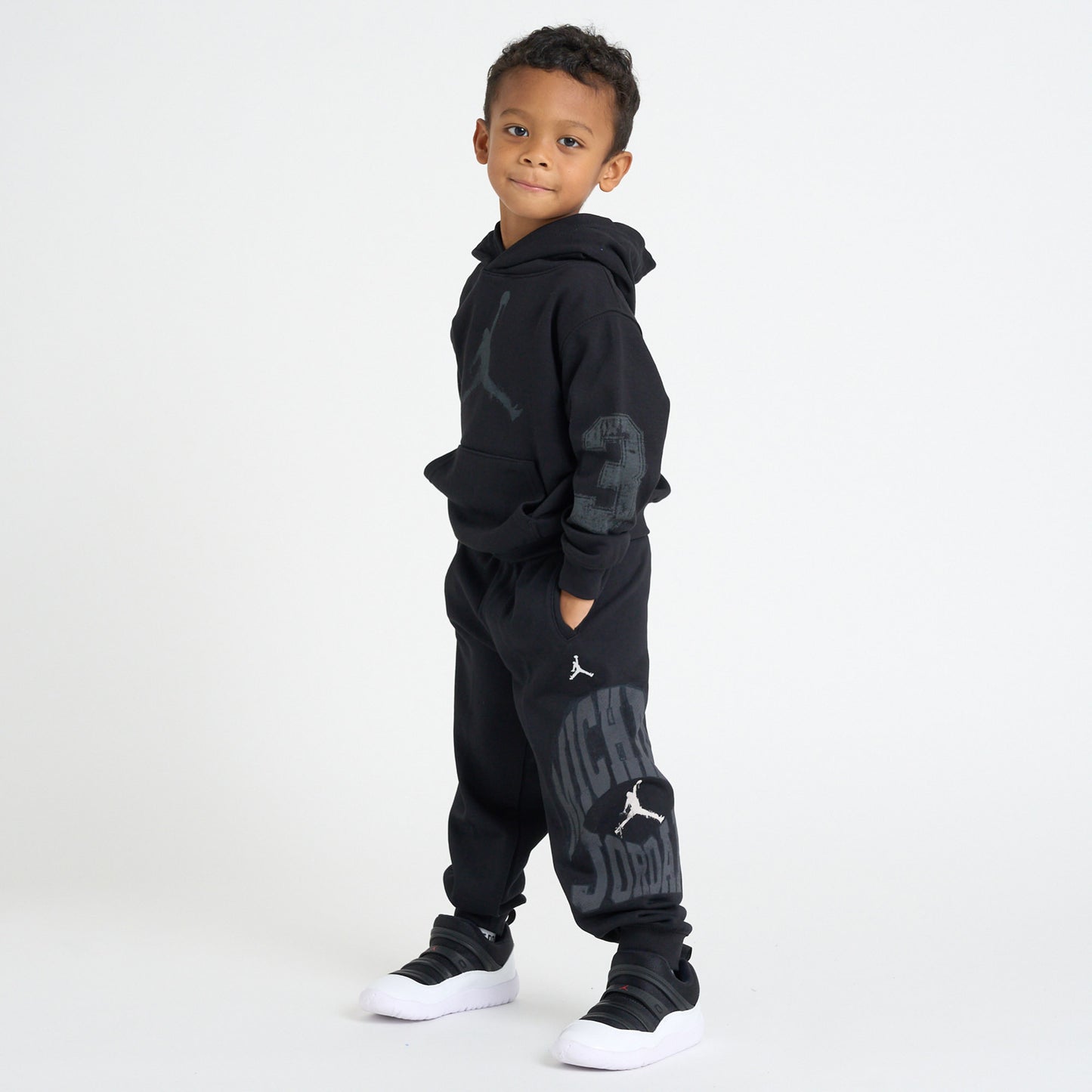 キッズ(105-120cm) パンツ JORDAN(ジョーダン) JDB MJ MVP HBR JM FT PANT