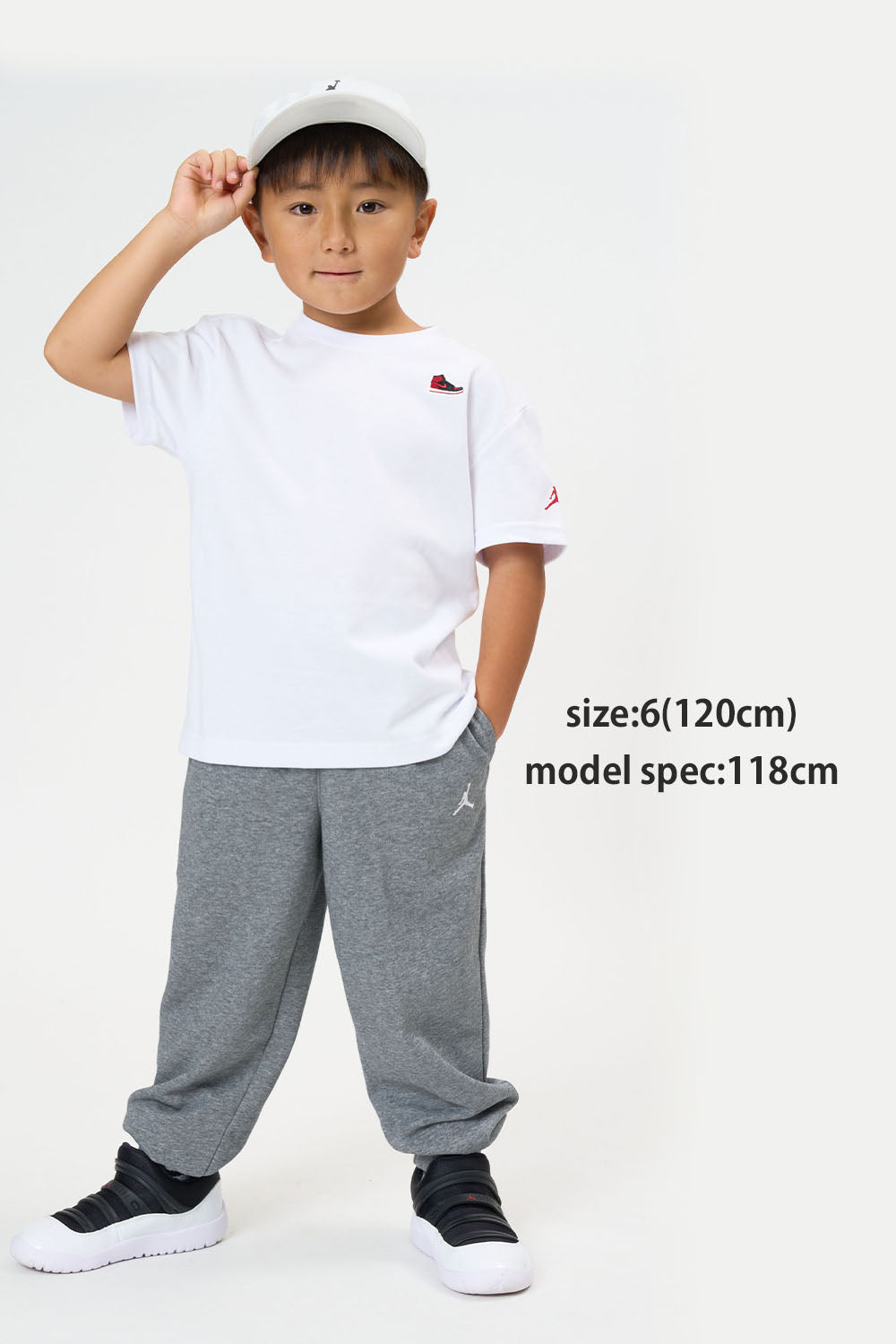 キッズ(105-120cm) パンツ JORDAN(ジョーダン) JDB MJ BRKLN FT PANT