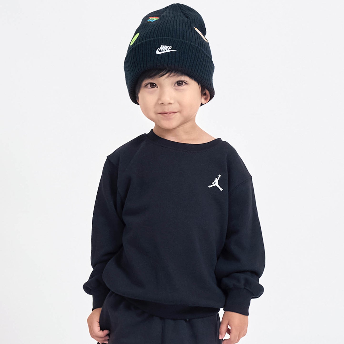 キッズ(105-120cm) トレーナー/パーカー JORDAN(ジョーダン) JDN MJ BRKLN FT CREW