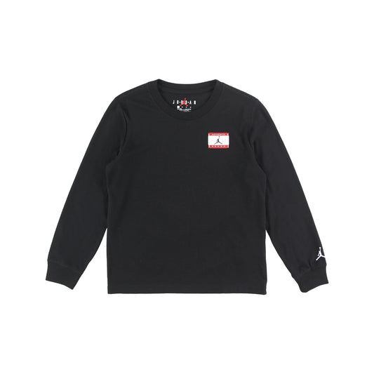 キッズ(105-120cm) Tシャツ JORDAN(ジョーダン) JDB AJB LABEL LS-TEE