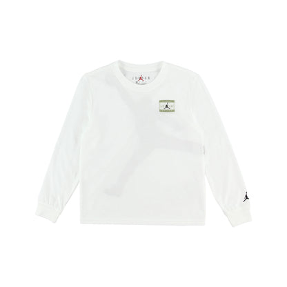 キッズ(105-120cm) Tシャツ JORDAN(ジョーダン) JDB AJB LABEL LS-TEE