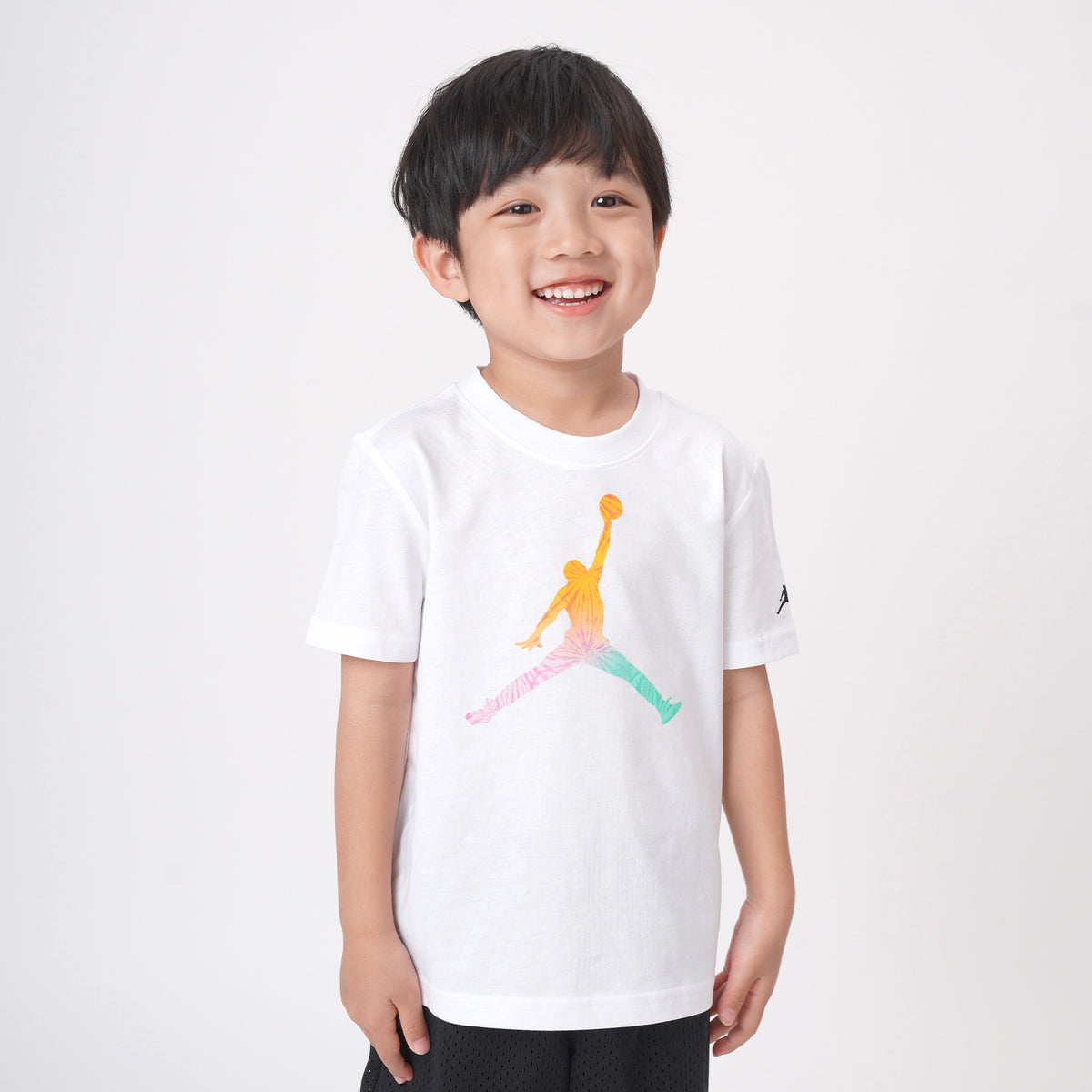 【公式限定】キッズ(105-120cm)  JORDAN(ジョーダン) 半袖Tシャツ JDB TIE DYE JM