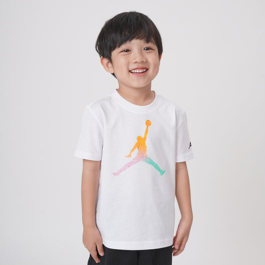 【公式限定】キッズ(105-120cm)  JORDAN(ジョーダン) 半袖Tシャツ JDB TIE DYE JM