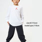 キッズ(105-120cm)  JORDAN(ジョーダン) 長袖Tシャツ JDB MJ AIR HBR LS SHIRT