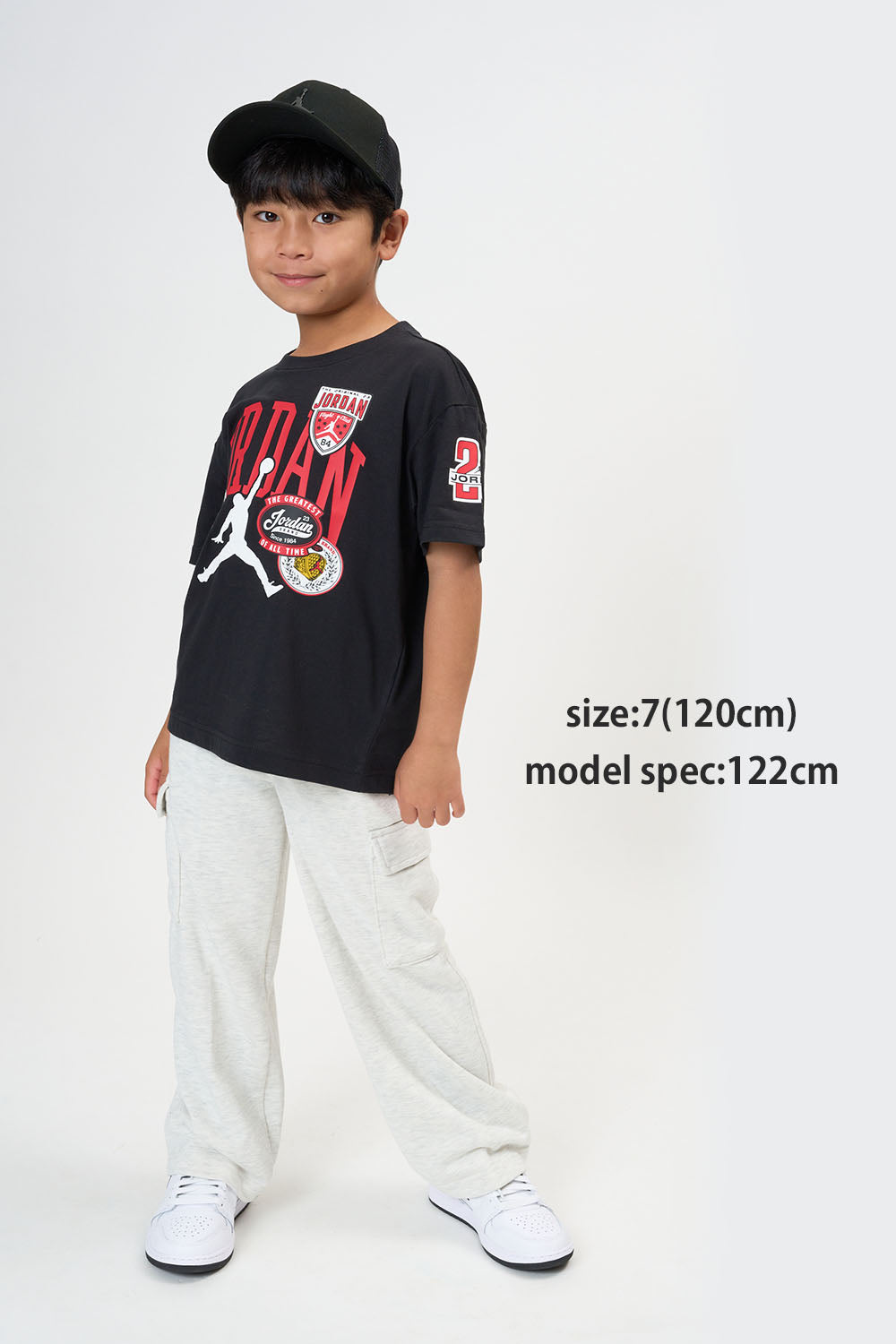 キッズ(105-120cm)  JORDAN(ジョーダン) ロングパンツ JDB BROOKLYN ST FT CARGO PANT