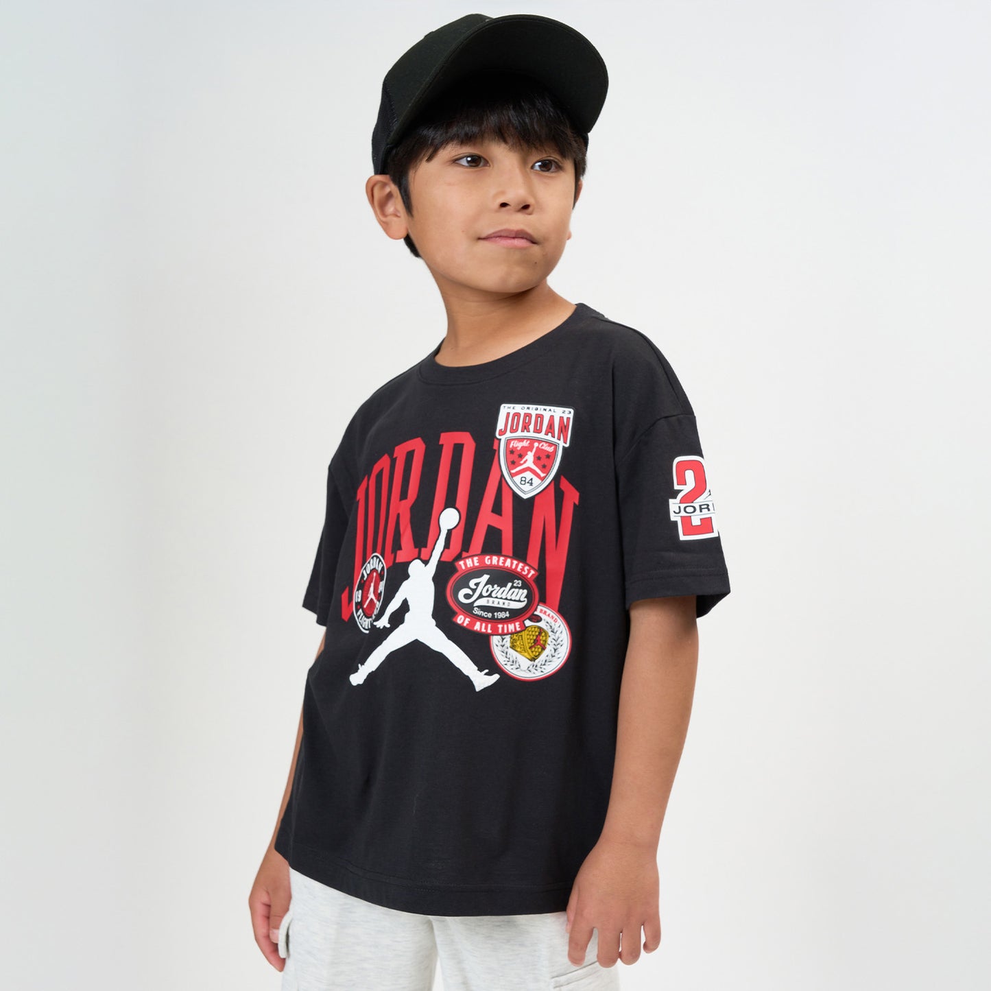 キッズ(105-120cm)  JORDAN(ジョーダン) 半袖Tシャツ JDB I23 HIGHWAY ARCH SS TEE