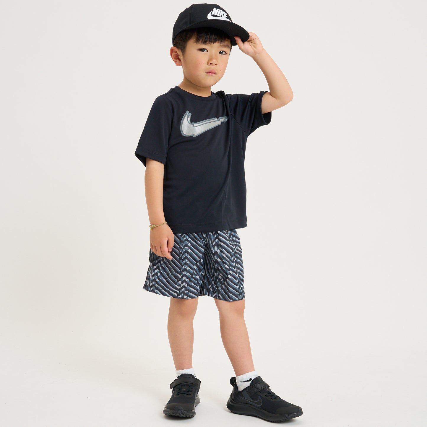 キッズ(105-120cm)  NIKE(ナイキ) 半袖Tシャツ NKB B NK DF BOLD MOVE SS TOP