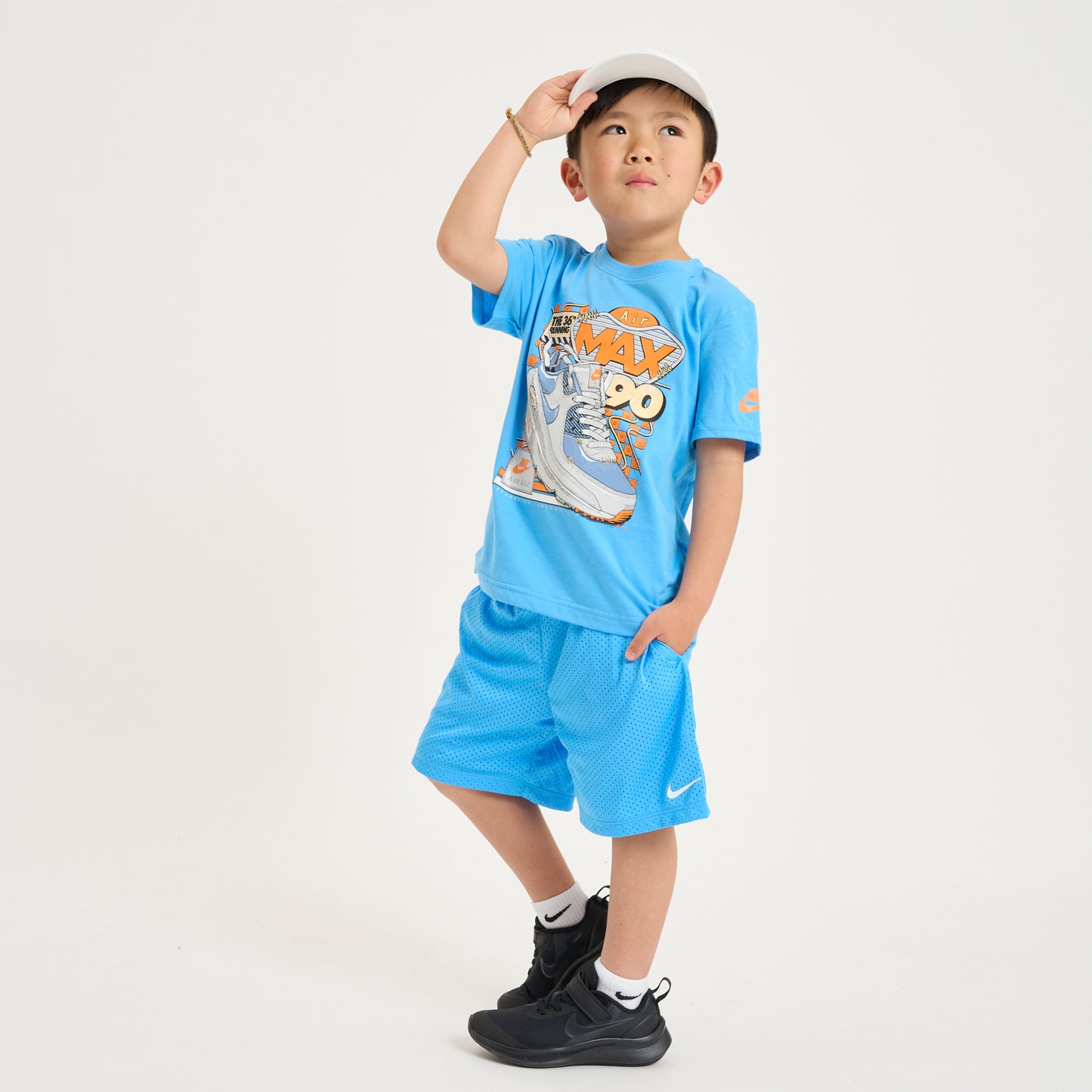 キッズ(105-120cm)  NIKE(ナイキ) ハーフパンツ NKB B NK DF MULTI MESH SHORT