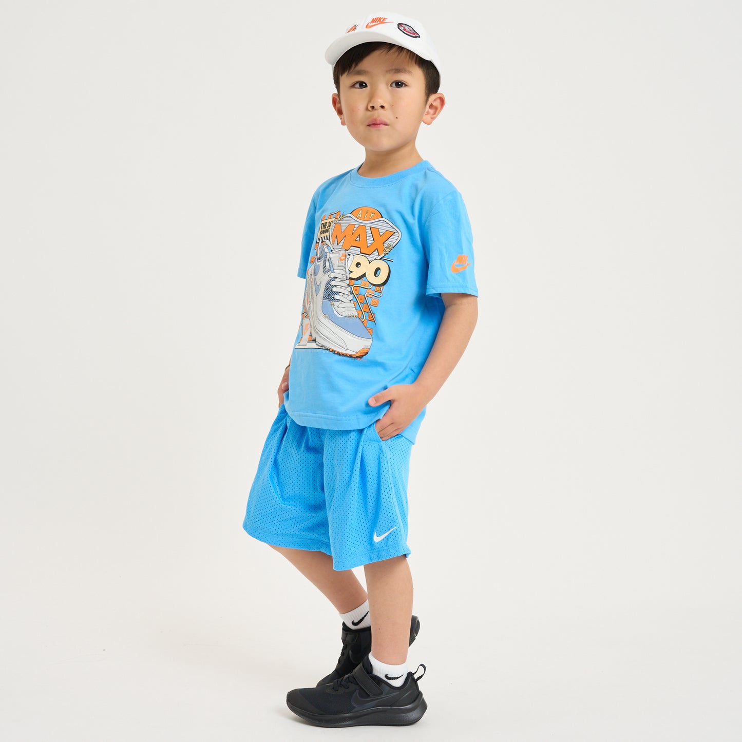 キッズ(105-120cm)  NIKE(ナイキ) 半袖Tシャツ NKB AIR MAX SNEAKER TEE